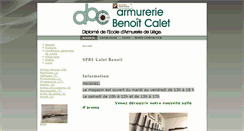 Desktop Screenshot of abcalet.be